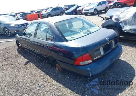 2003 Nissan Sentra Gxe z USA, uszkodzony, nr VIN 3N1CB51D43L815897